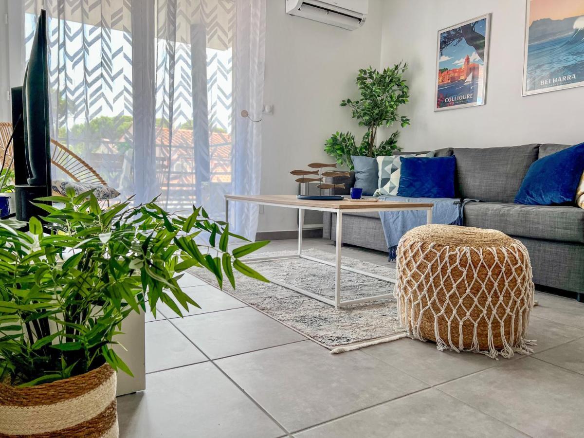 Superbe Appartement Neuf Entre Mer Et Pins Wifi Argelès-sur-Mer Exterior foto
